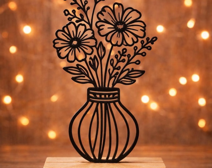 Muttertagsgeschenk Blumen Vase Wohnzimmer Deko